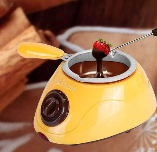 Olla chocolatera eléctrica fondue