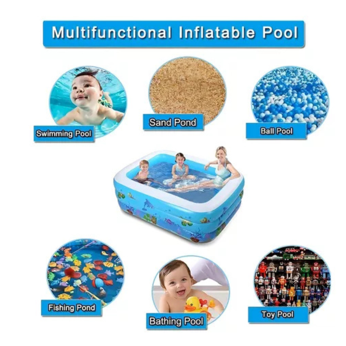 Piscina familiar inflable